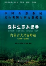 中国生态系统定位观测与研究数据集 森林生态系统卷-内蒙古大兴安岭站 2006-2008