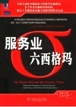 服务业六西格玛 deployment strategies for financial services，health care，and the rest of the real ecomomy