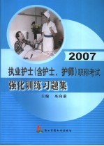 2007执业护士 含护士、护师 职称考试强化训练习题集