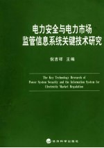 电力安全与电力市场监管信息系统关键技术研究