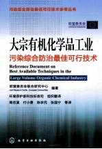 大宗有机化学品工业污染综合防治最佳可行技术