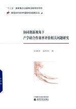 协同创新视角下产学研合作效率评价相关问题研究