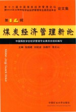 煤炭经济管理新论 第12辑