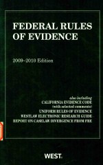 Federal rules of evidence 2009-2010 Edition