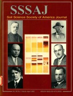 Soil Science Society of America journal: v66 no2 March-April 2002