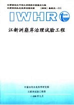 江新洲崩岸治理试验工程 实施方案