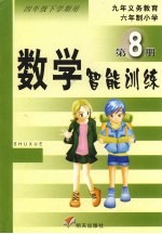 数学智能训练 第8册 四年级下学期用