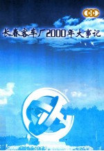 长春客车厂2000年大事记