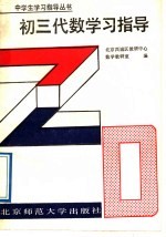 初三代数学习指导