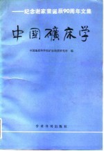 中国矿床学 纪念谢家荣诞辰九十周年文集恩中国地质科学院矿床地质研究所编