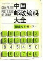 中国邮政编码大全 第8卷 街道乡村卷 下