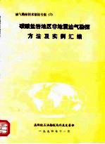 油气勘探技术情报专集  3  碳酸盐岩地区非地震油气勘探方法及实例汇编