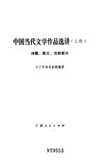 中国当代文学作品选讲 续编