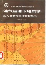 油气田地下地质学实习及课程大作业指导书