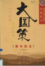 大国策 通向大国之路的中国民主 党内民主