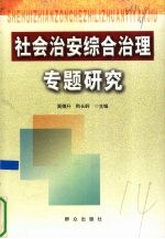 社会治安综合治理专题研究