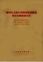 缅甸自力更生的经济建设路线和日本的经济合作