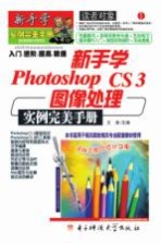 新手学Photoshop CS3图像处理实例完美手册