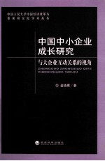 中国中小企业成长研究与大企业互动关系的视角