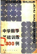 中学数学基础训练300例