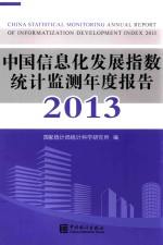 中国信息化发展指数统计监测年度报告 2013