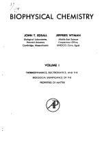 BIOPHYSICAL CHEMISTRY VOL 1