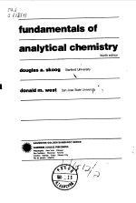 FUNDAMENTALS OF ANALYTICAL CHEMISTRY