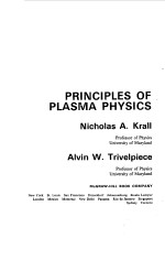 PRINCIPLES OF PLASMA PHYSICS