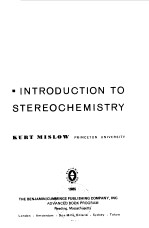 INTRODUCTION TO STEREOCHEMISTRY