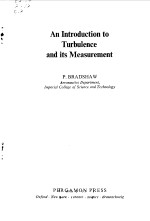 AN INTRODUCTION TO TURBULENCE AND ITS MEASUREMENT