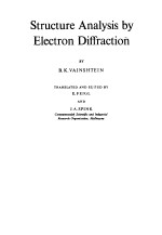 STRUCTURE ANALYSIS BY ELECTRON DIFFRACTION