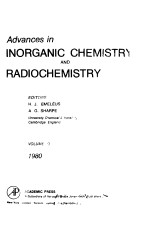 ADVANCES IN INORGANIC CHEMISTRY AND RADIOCHEMISTRY VOLUME 23