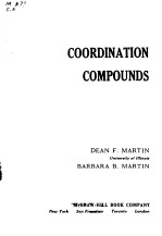 COORDINATION COMPOUNDS