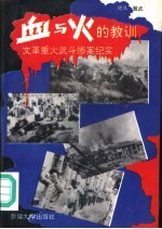 血与火的教训 文革重大武斗惨案纪实