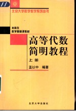 高等代数简明教程  上