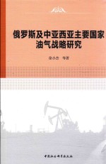 俄罗斯及中亚西亚主要国家油气战略研究