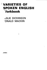 VARIETIES OF SPOKEN ENGLISH WORKBOOK