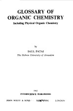 GLOSSARY OF ORGANIC CHEMISTRY