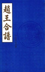 赵王合谱 第20卷