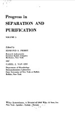 PROGRESS IN SEPARATION AND PURIFICATION VOL 3