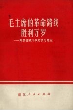 毛主席的革命路线胜利万岁  两条路线斗争史学习笔记