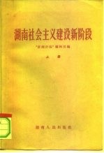 湖南社会主义建设新阶段 下