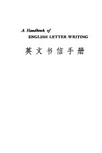 A HANDBOOK OF ENGLISH LETTER-WRITING