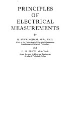 PRINCIPLES OF ELECTRICAL MEASUREMENTS