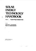 SOLAR ENERGY TECHNOLOGY HANDBOOK PART A