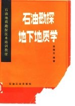 石油勘探地下地质学