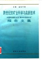 跨世纪的矿业科学与高新技术 中国科协第十四次“青年科学家论坛”报告文集