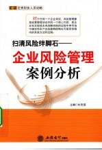 扫清风险绊脚石 企业风险管理案例分析