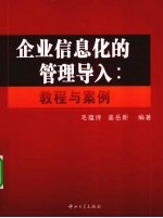 企业信息化的管理导入 教程与案例