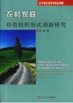 农村家庭经营组织形式创新研究